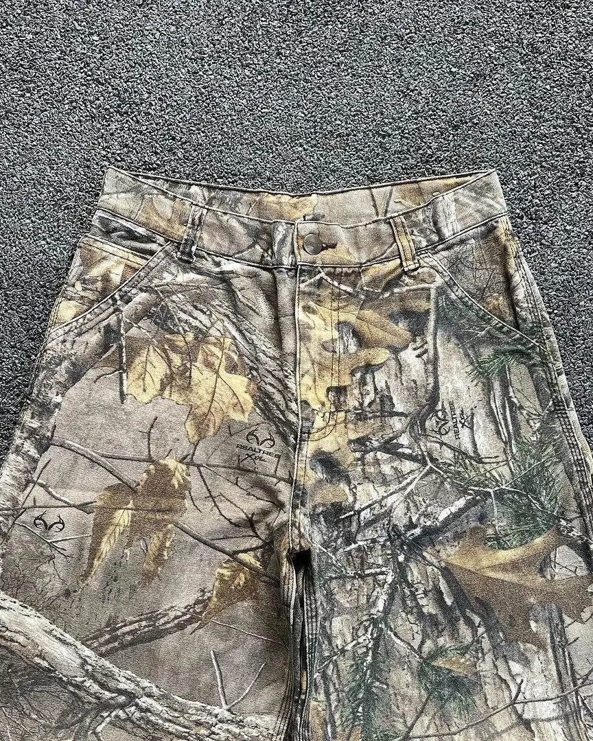 Forest Camo Baggy Jeans