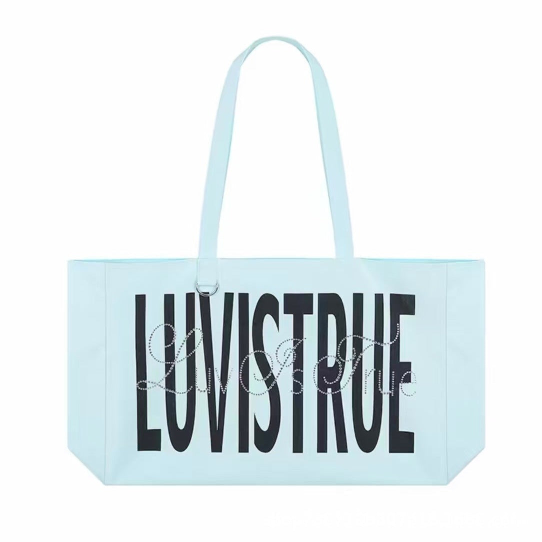 Teal luv true crossbody bag
