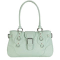 Mint vintage buckle crossbody bag