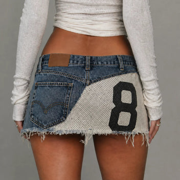 Varsity number skirt