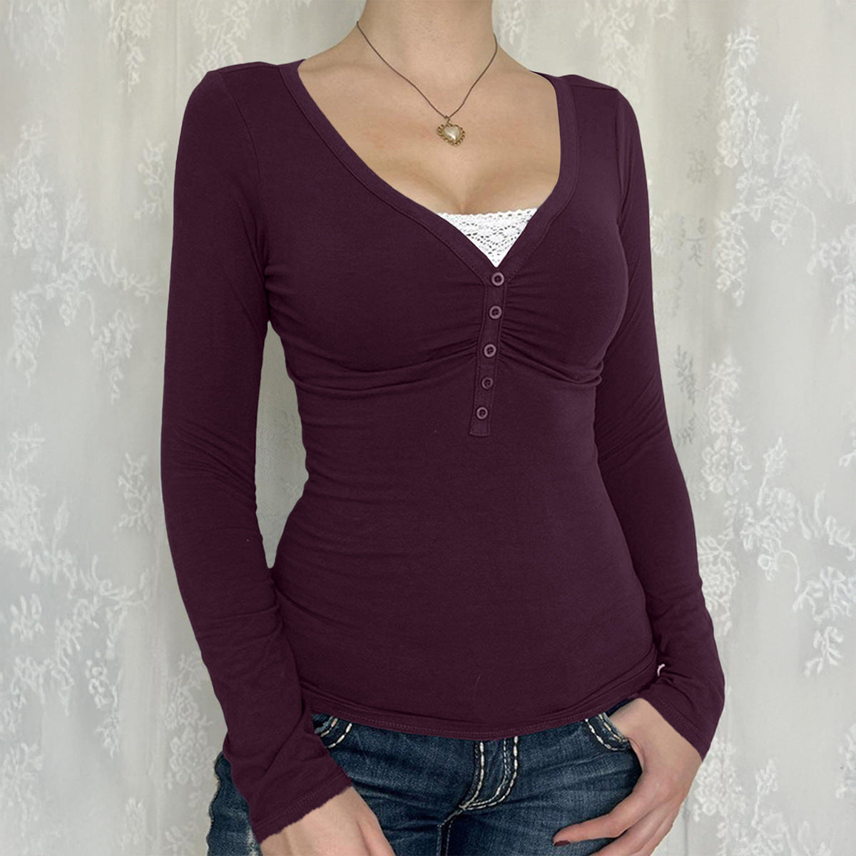 Lovy Henley top