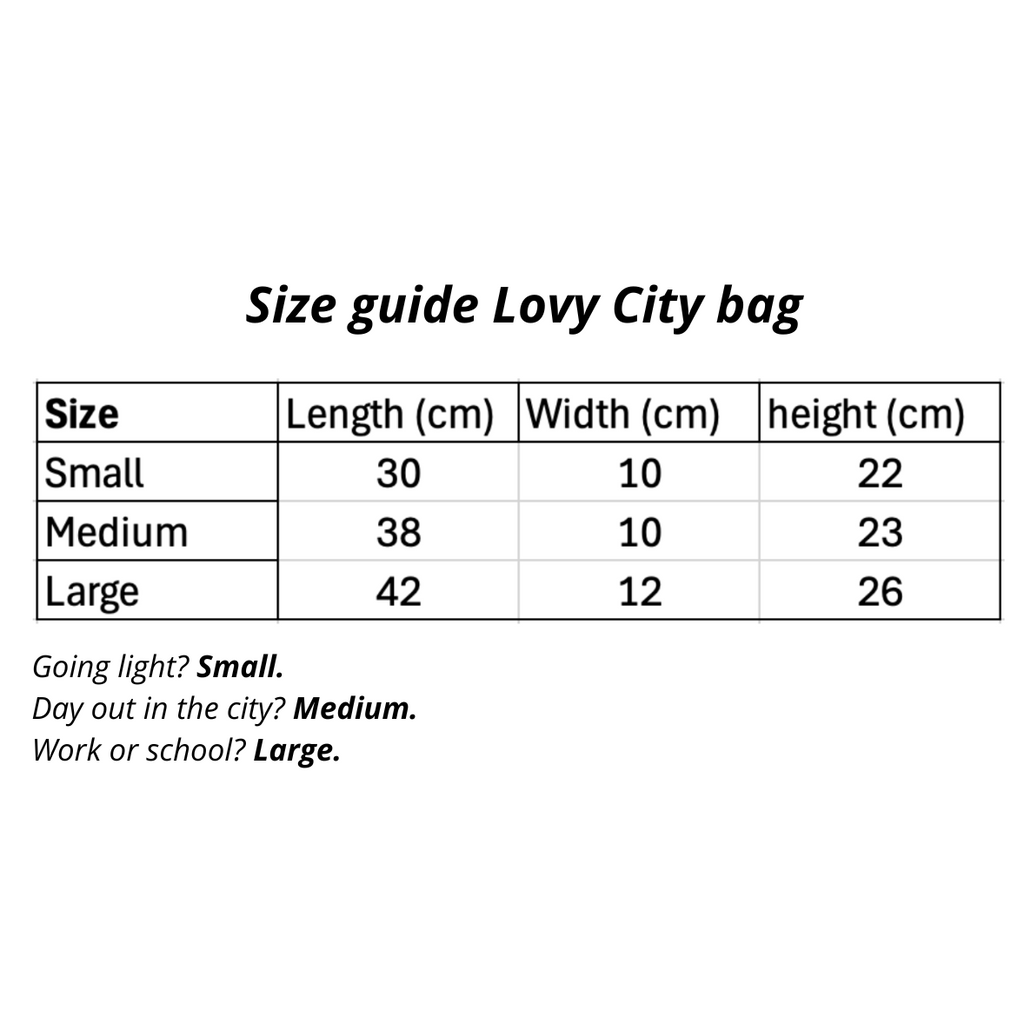 Lovy city bag small