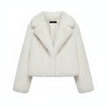 Lovy White fur coat