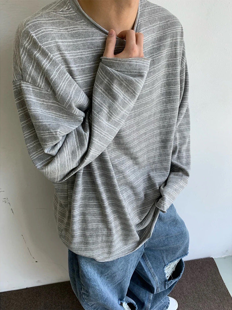 Striped Boxy Longsleeve