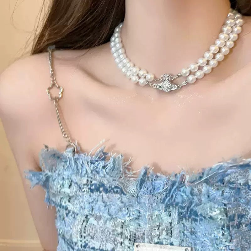 Saturn Pendant Necklace