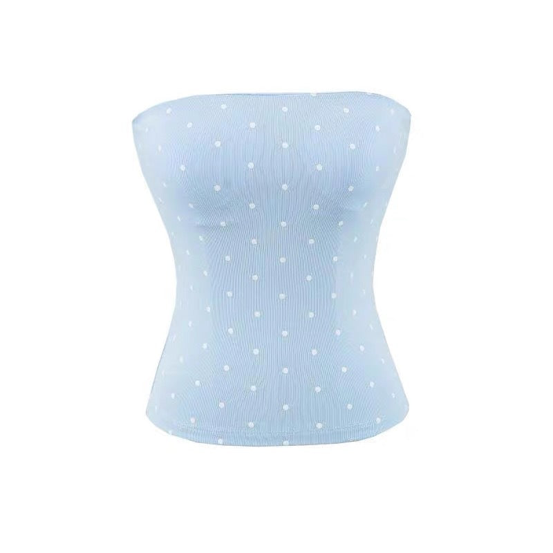 Polka dot top