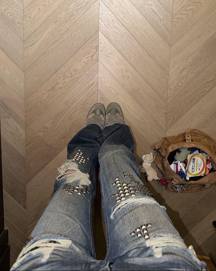 Ripped jeans