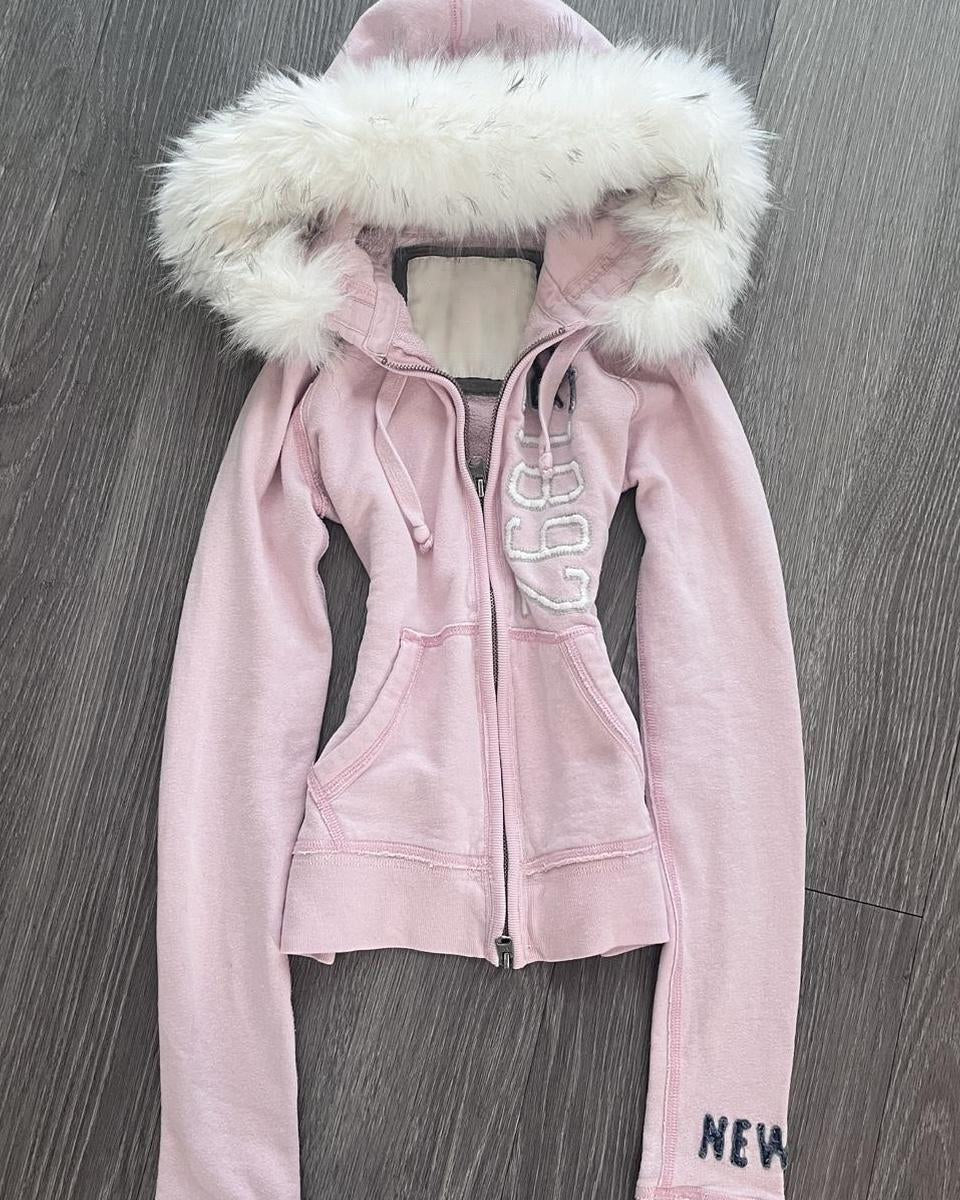 Lovy Pink fur vest