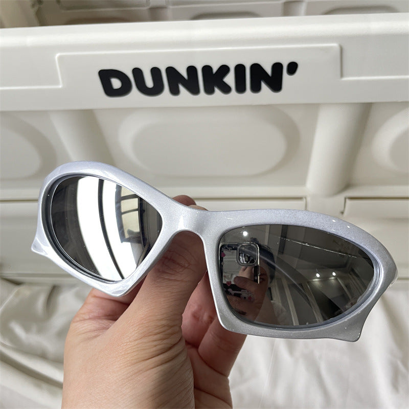 Angular Chrome Sunglasses
