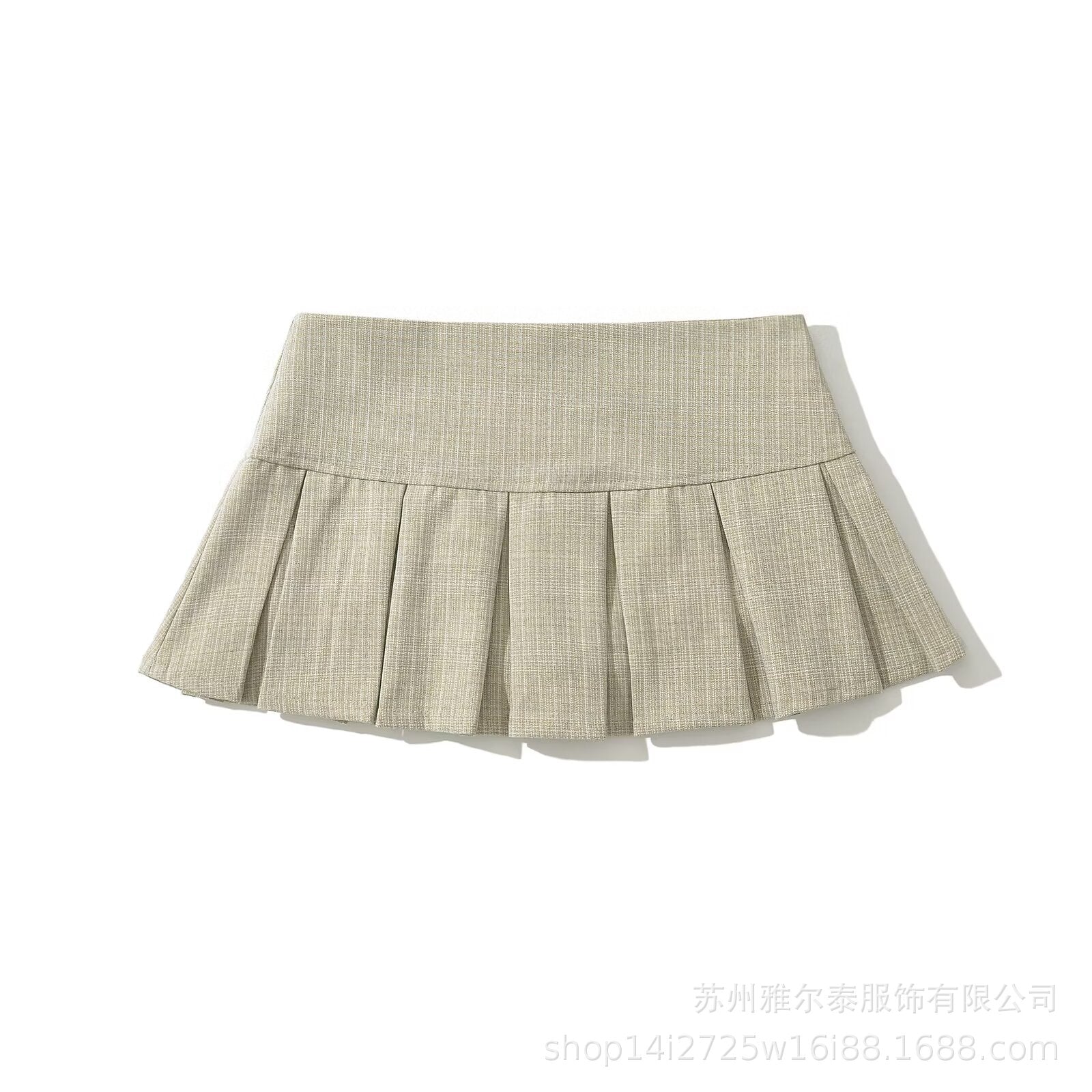 YALTEI Autumn New Women's Clothing European and American style French design fashion casual style versatile retro pleated skirt