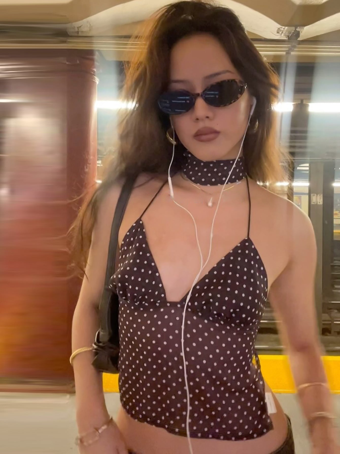 Polkadot top