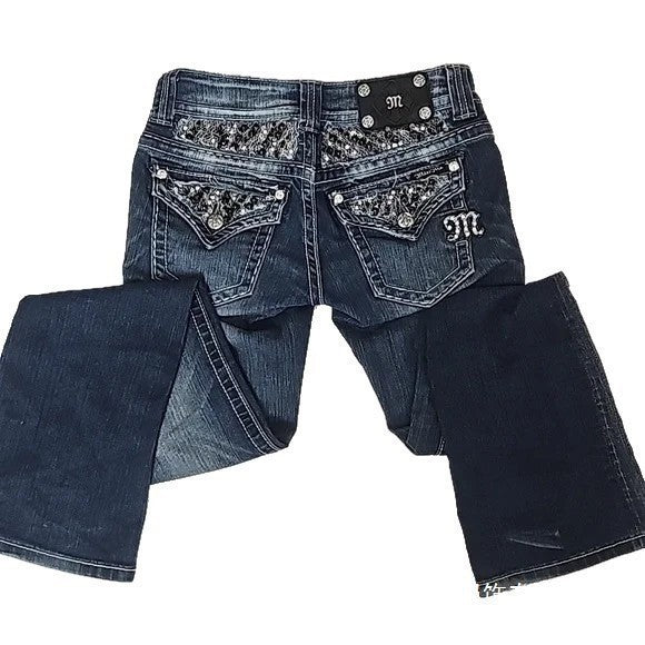 Y2K Embellished Denim