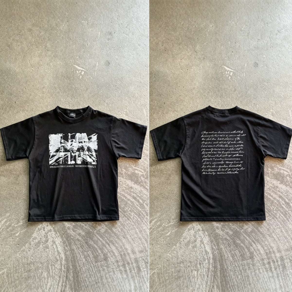 Halftone Boxy Tee
