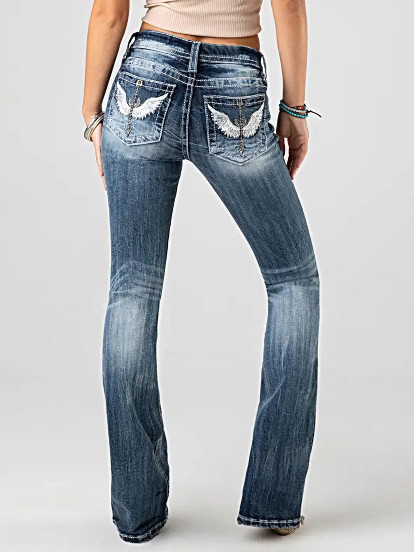 Angel wings Jeans