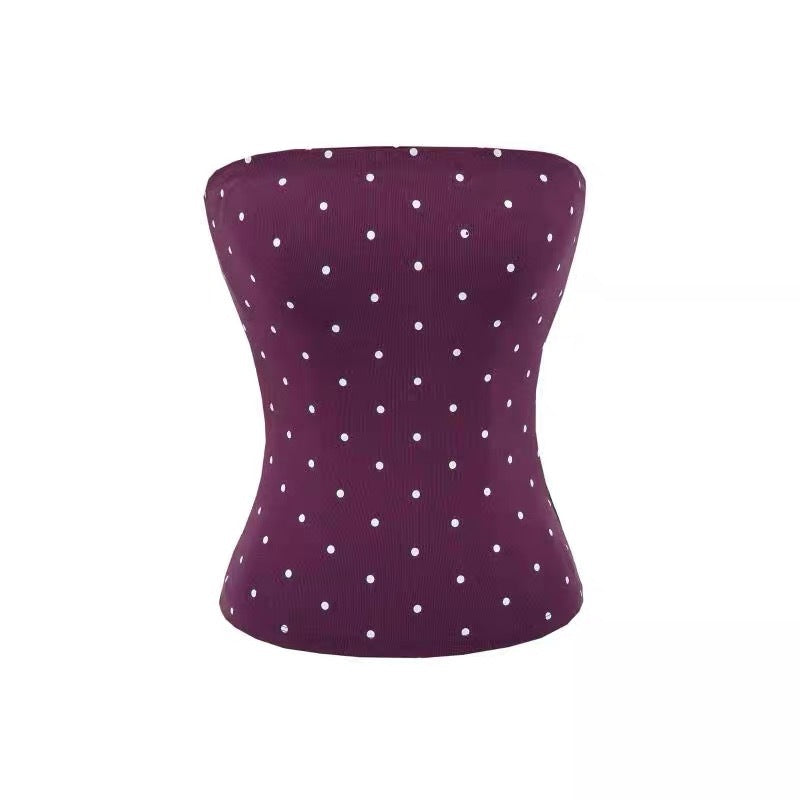 Polka dot top