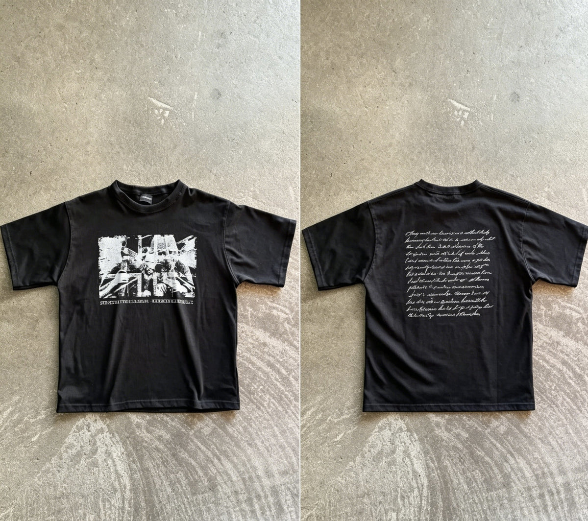 Halftone Boxy Tee