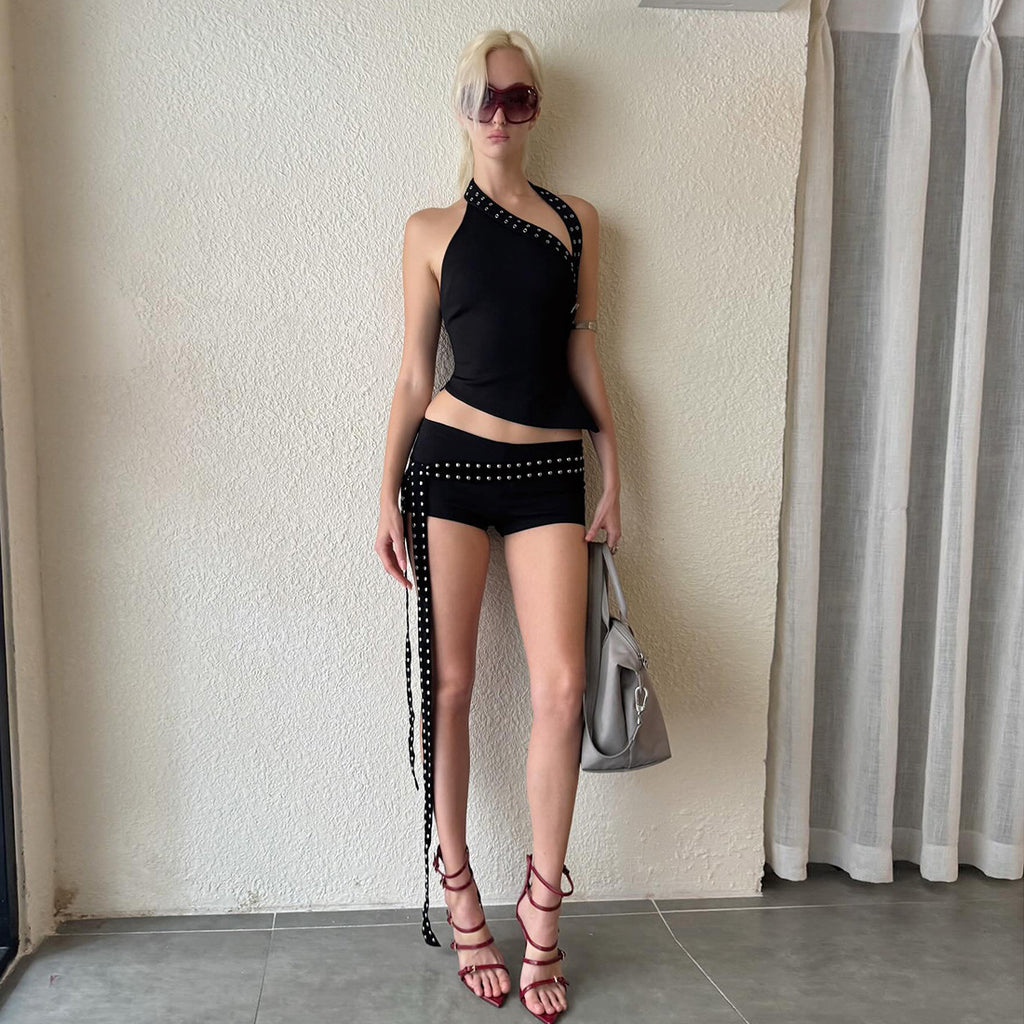 Halter Top & Shorts set