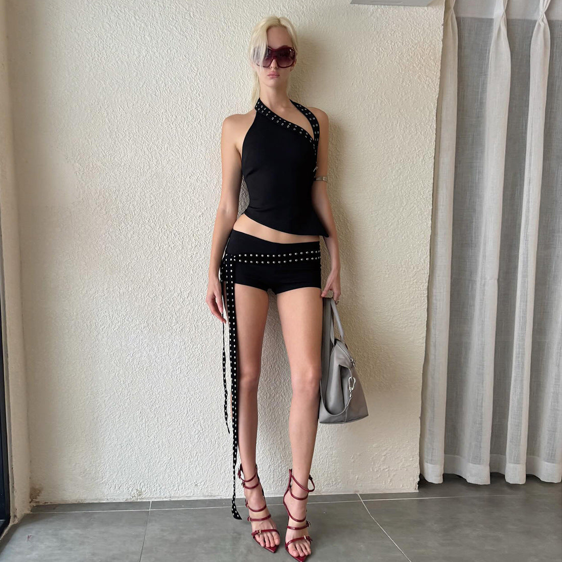 Halter Top & Shorts set