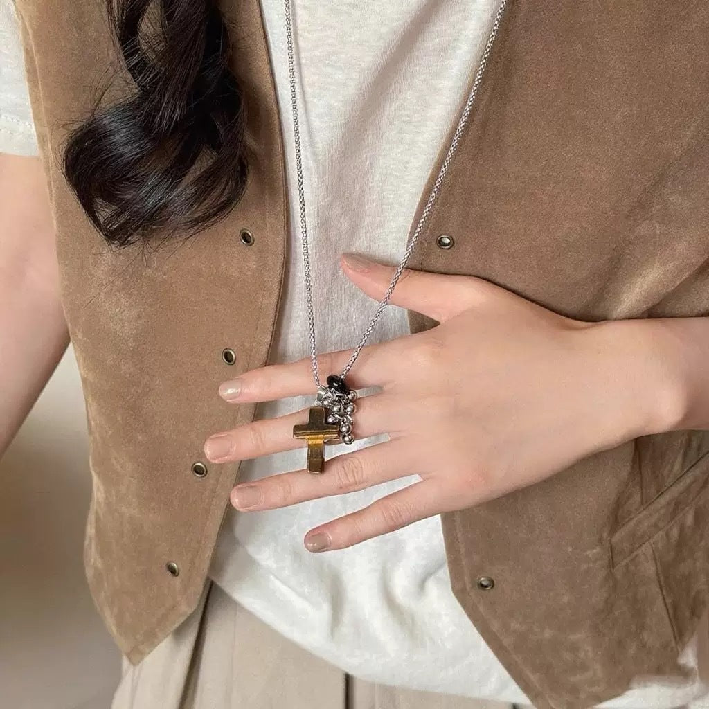 Saturn Pendant Necklace