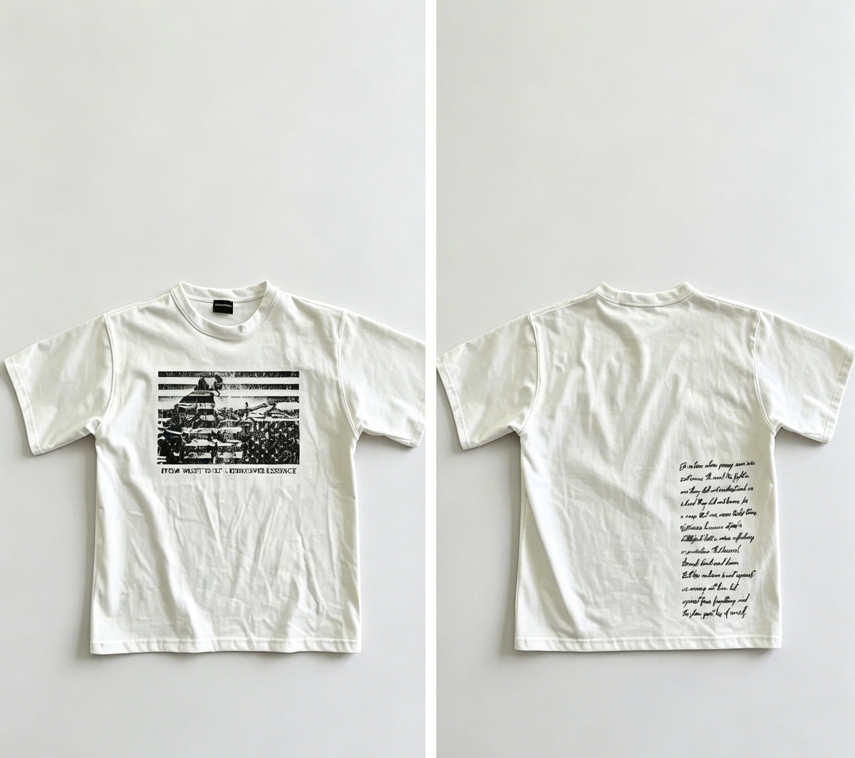 Halftone Boxy Tee