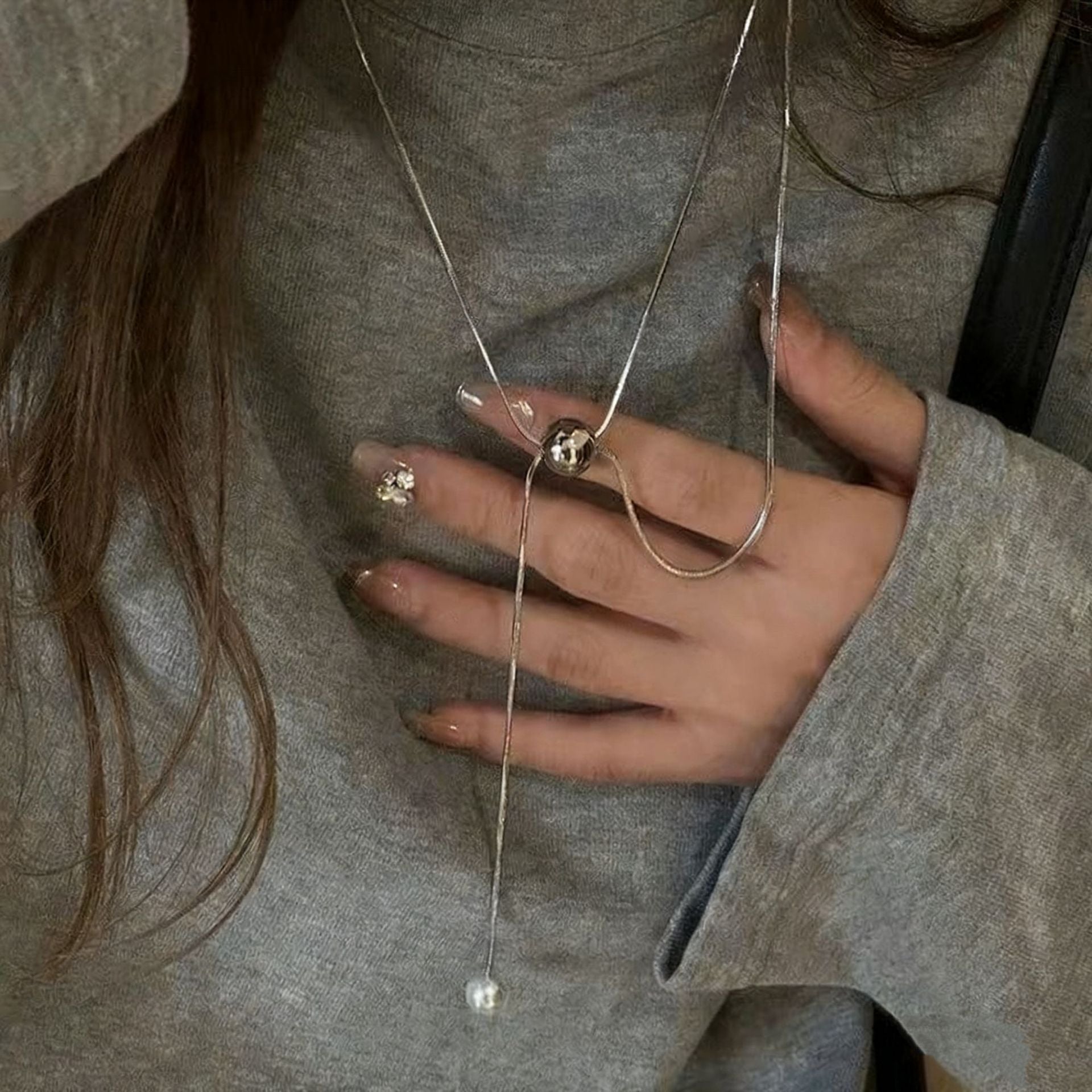 Saturn Pendant Necklace