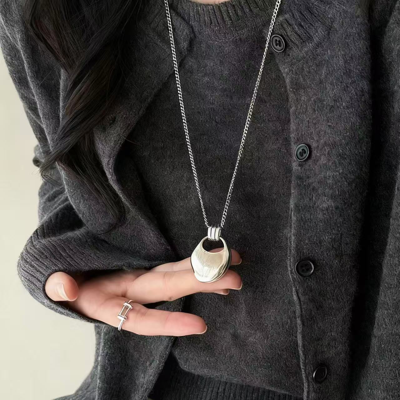 Saturn Pendant Necklace