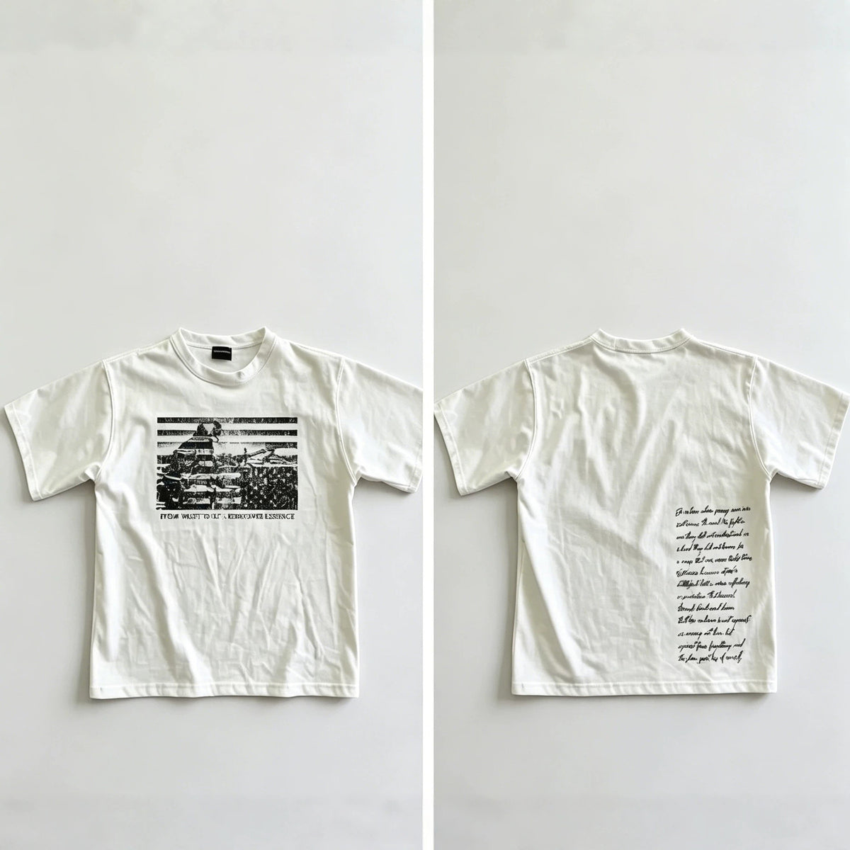 Halftone Boxy Tee