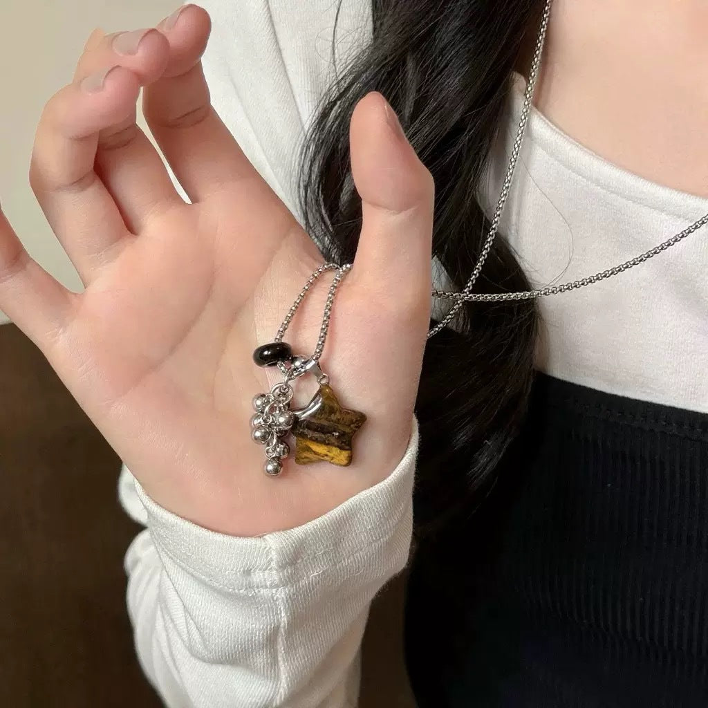 Saturn Pendant Necklace