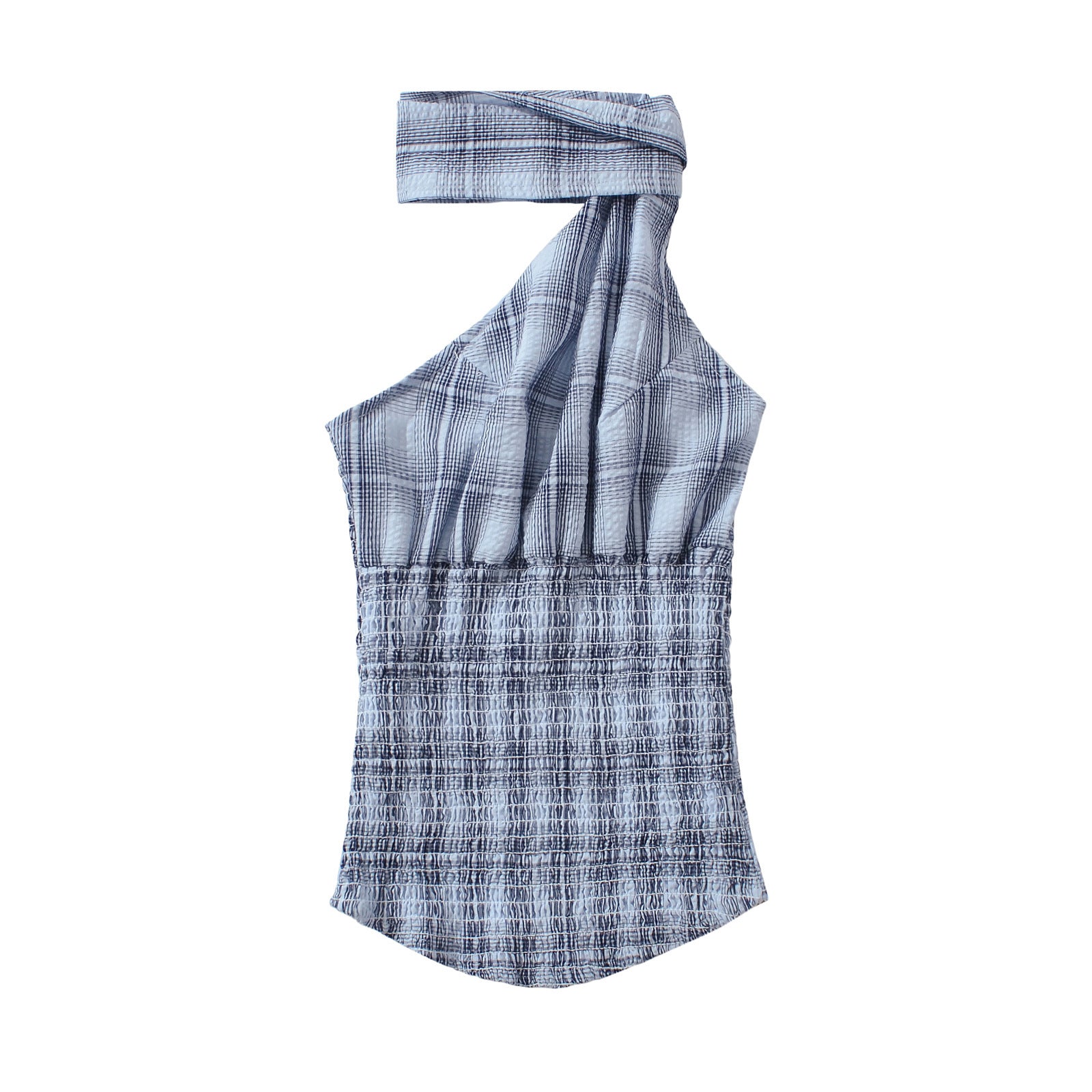 Plaid Halter Two-Piece