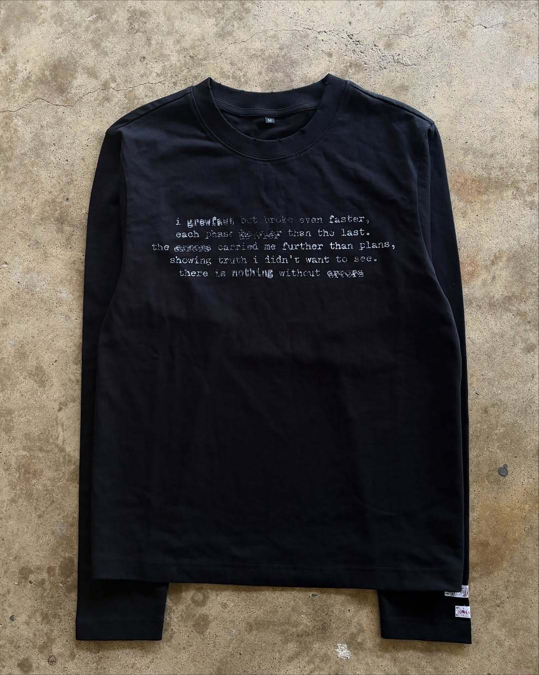 Text Longsleeve