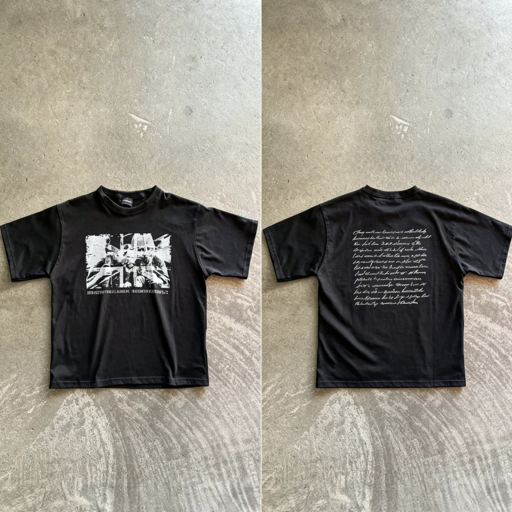 Halftone Boxy Tee