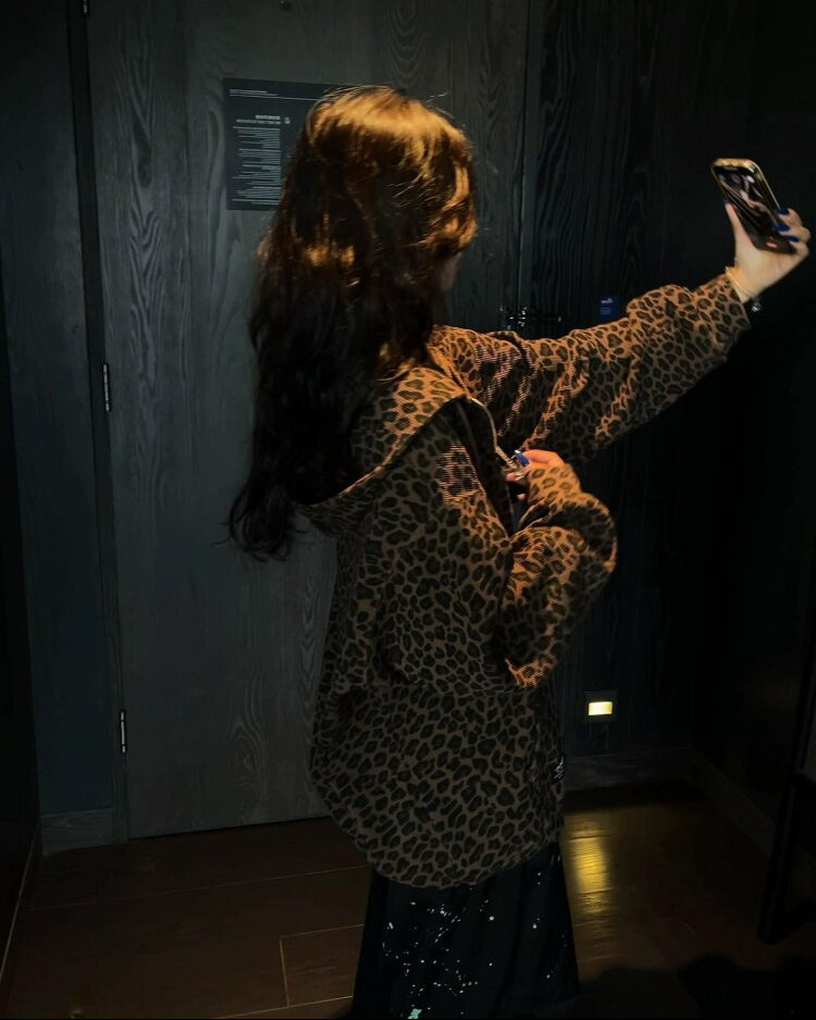 Leopard Hooded Jacket