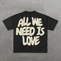 Slogan Print Tee