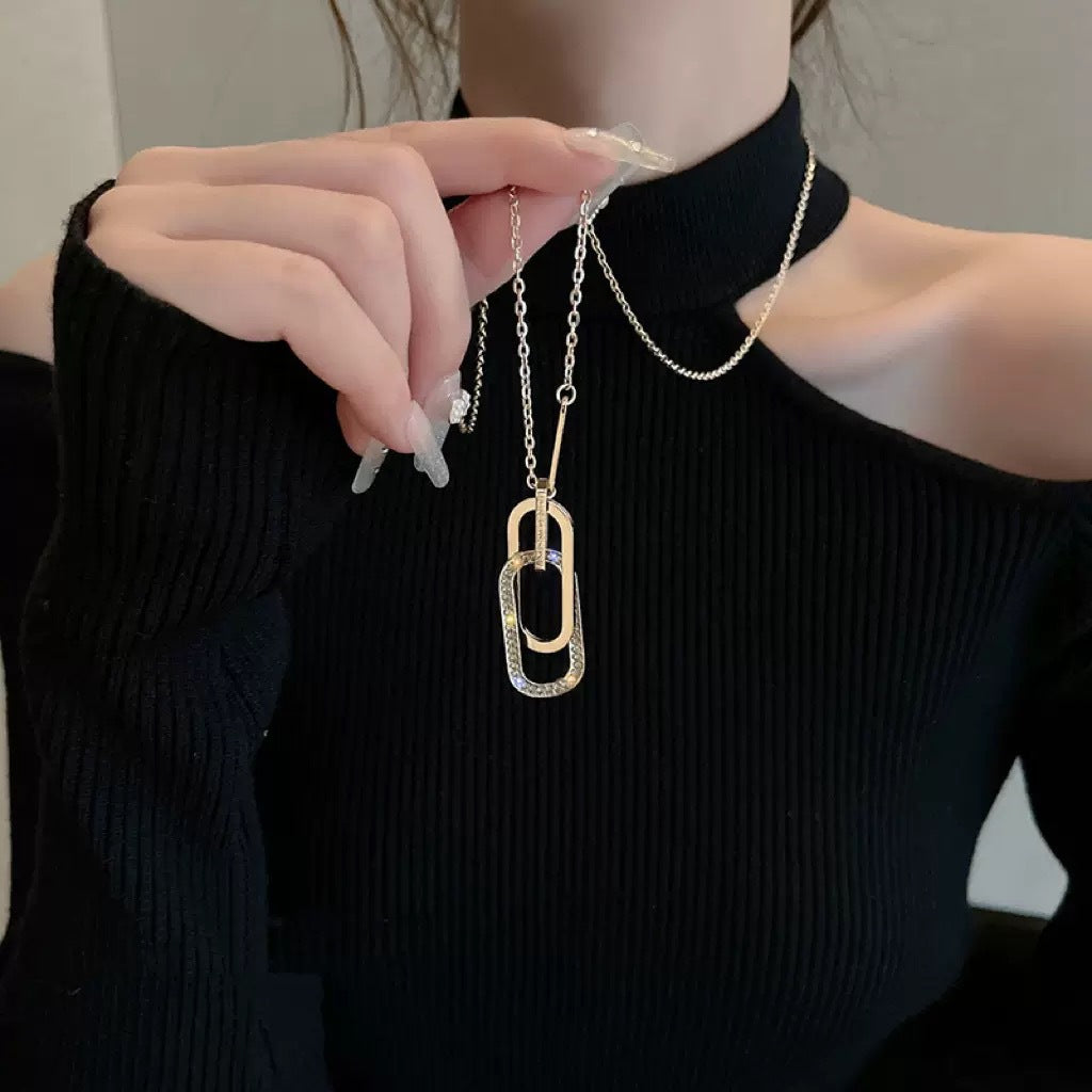 Saturn Pendant Necklace