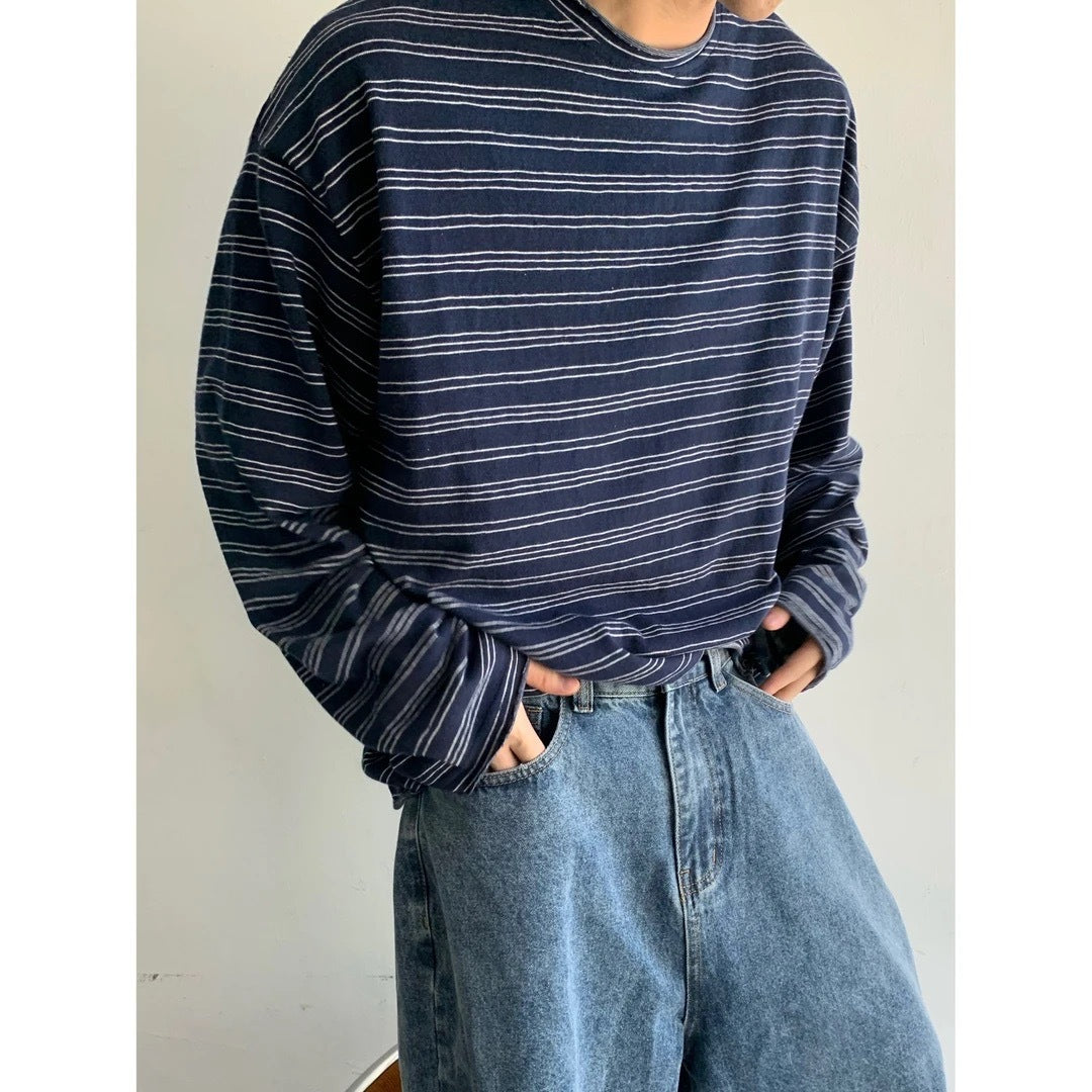 Striped Boxy Longsleeve