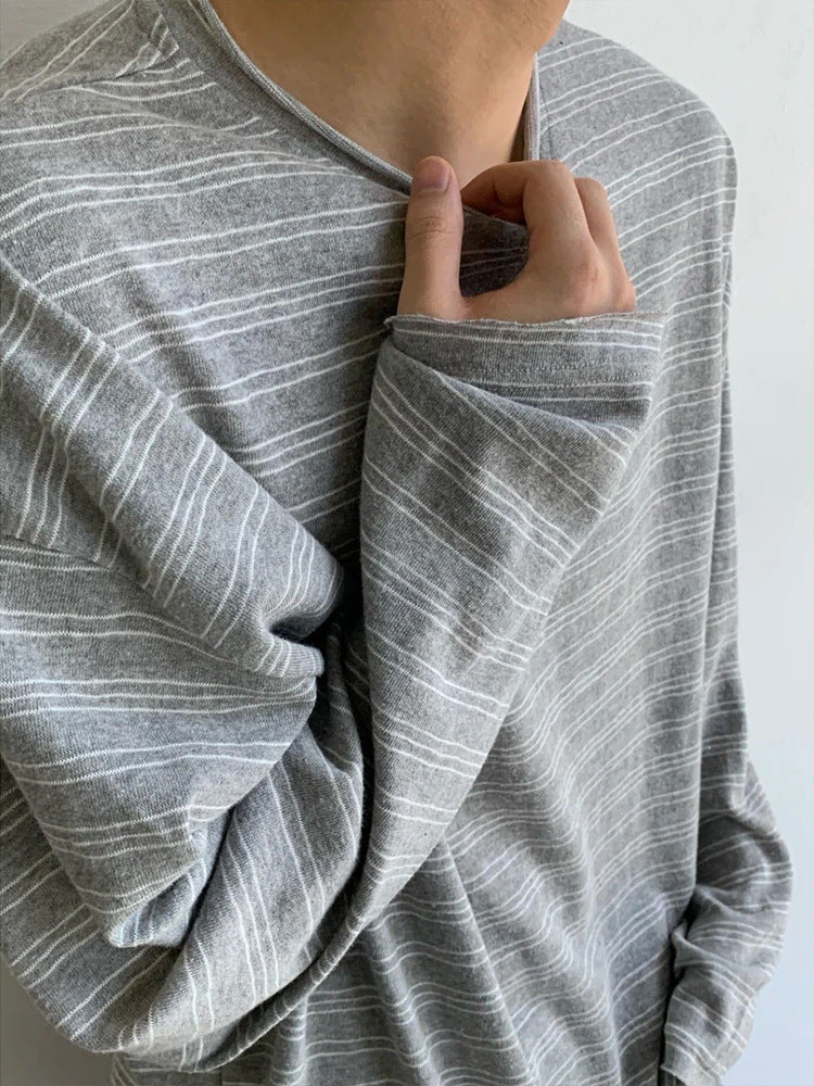 Striped Boxy Longsleeve