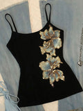 Sequin Flower Cami