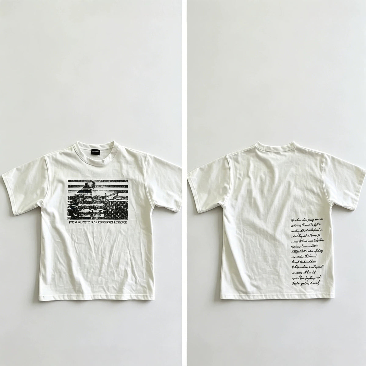 Halftone Boxy Tee