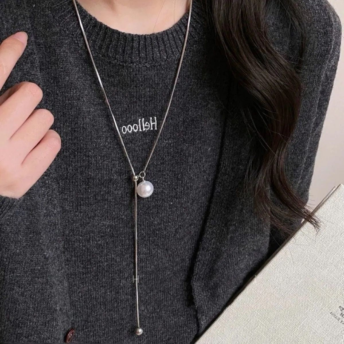 Saturn Pendant Necklace