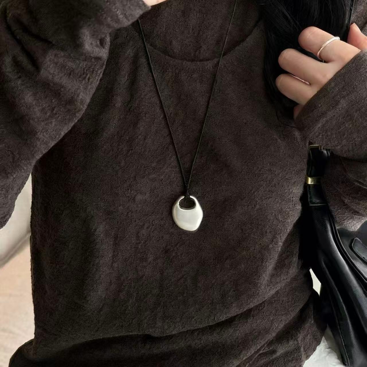 Saturn Pendant Necklace