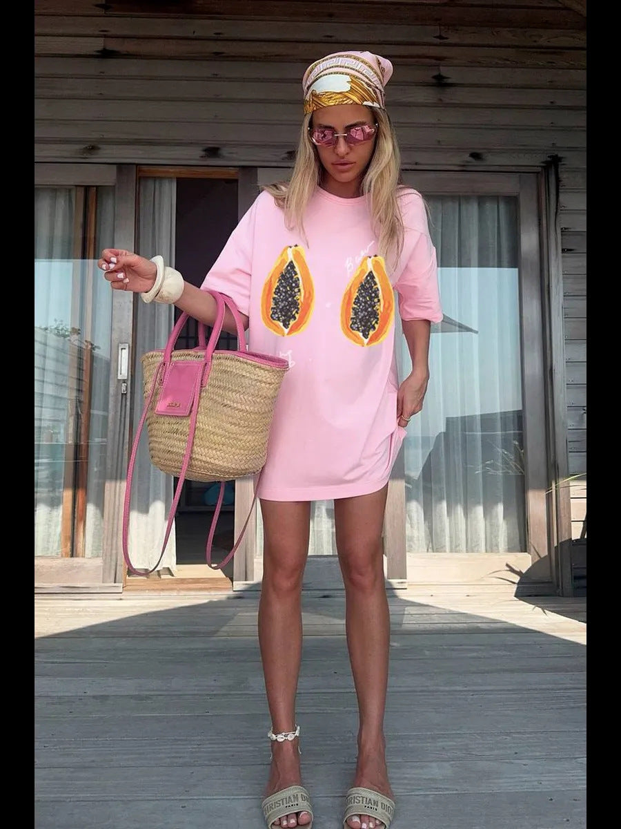 Papaya Baby Tee