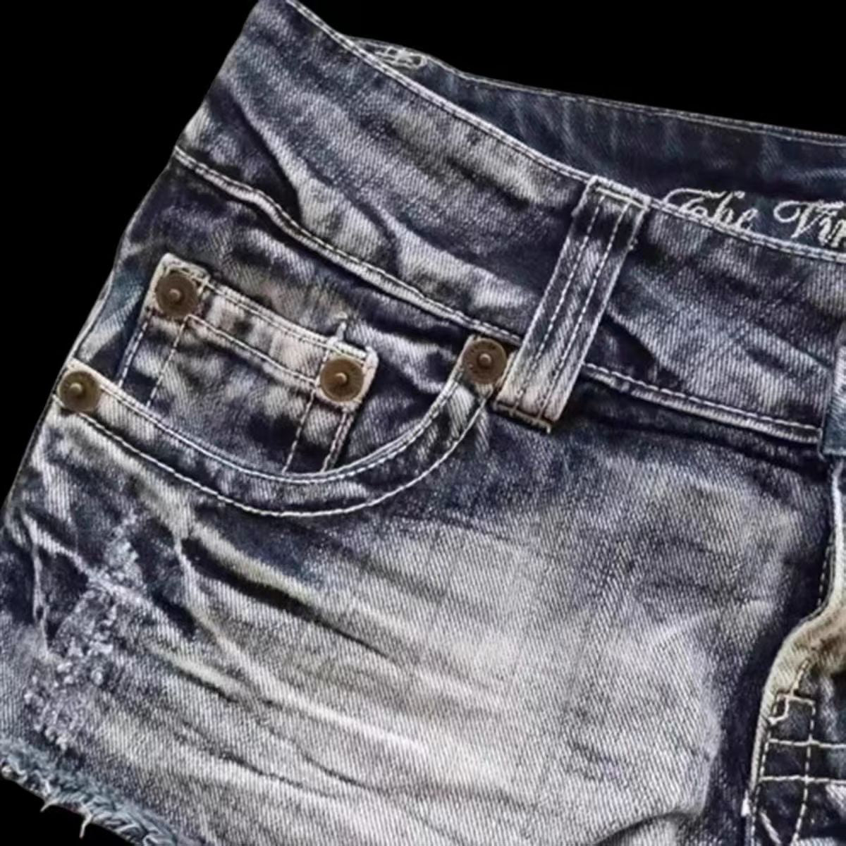 Union Jack Denim Shorts