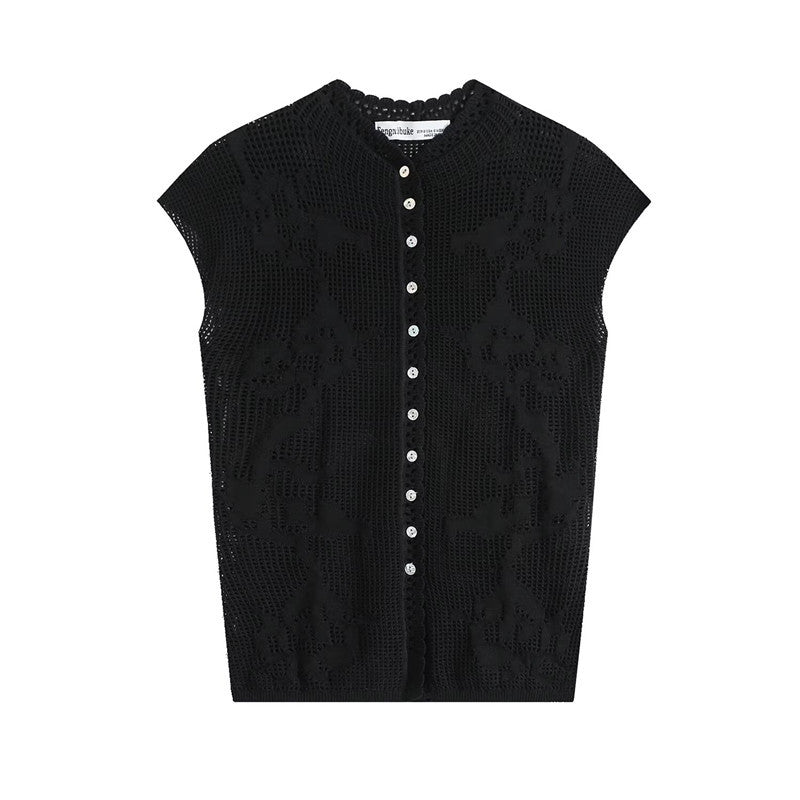 Cutout Knit Top