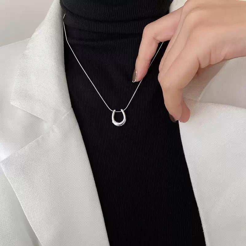 Saturn Pendant Necklace