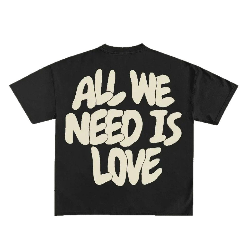 Slogan Print Tee