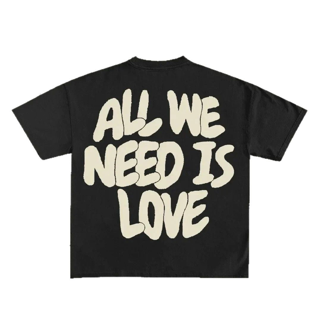 Slogan Print Tee