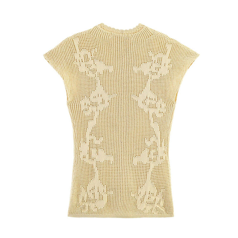 Cutout Knit Top