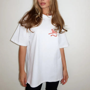 Red Leopardess Baby Tee
