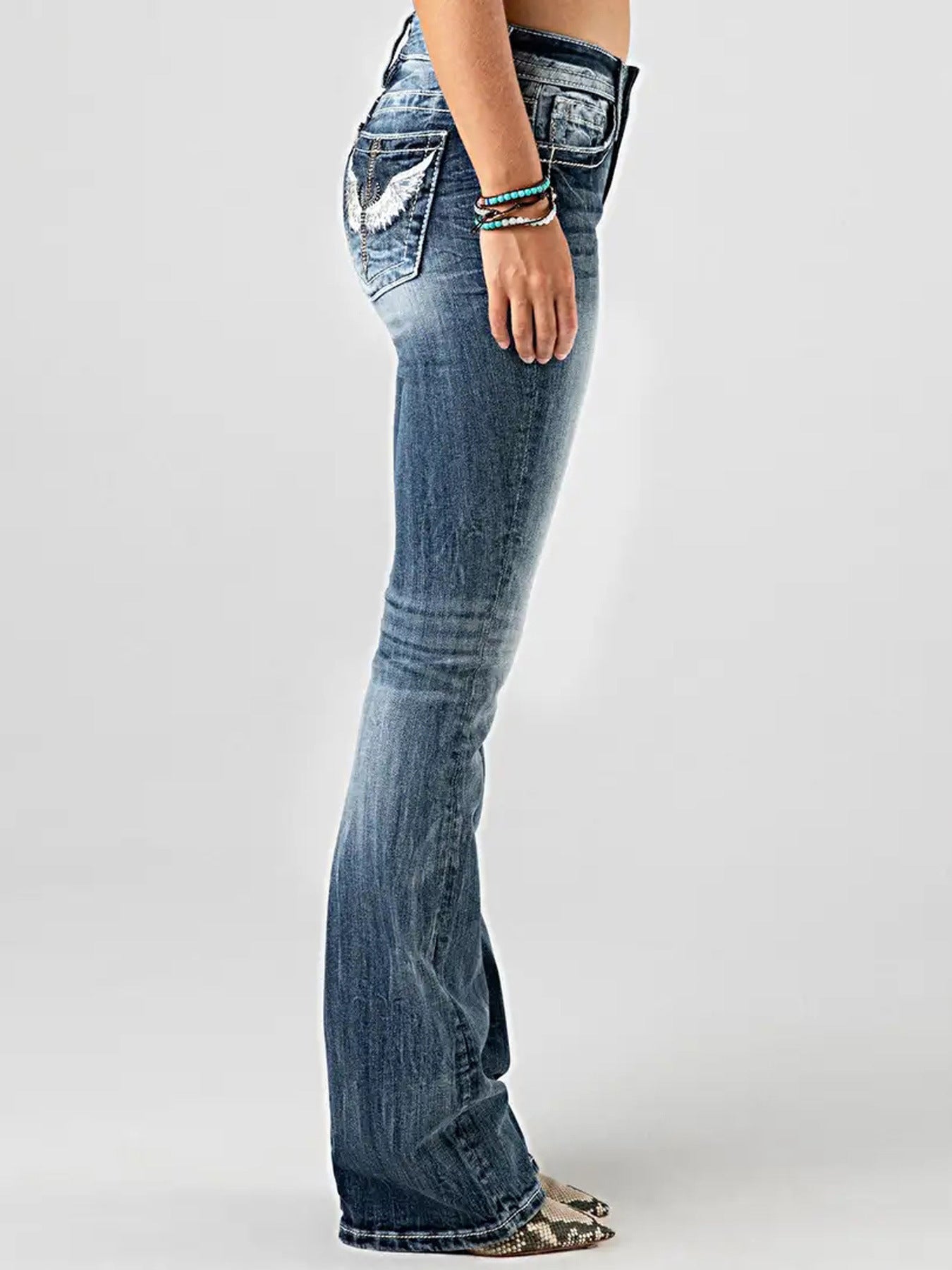 Angel wings Jeans
