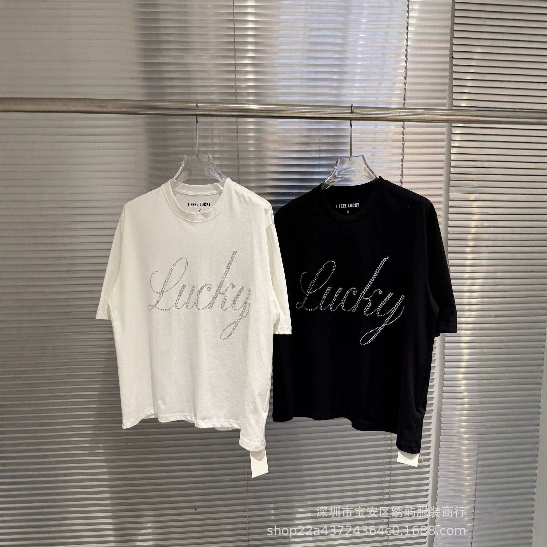 ''Lucky'' Baby Tee